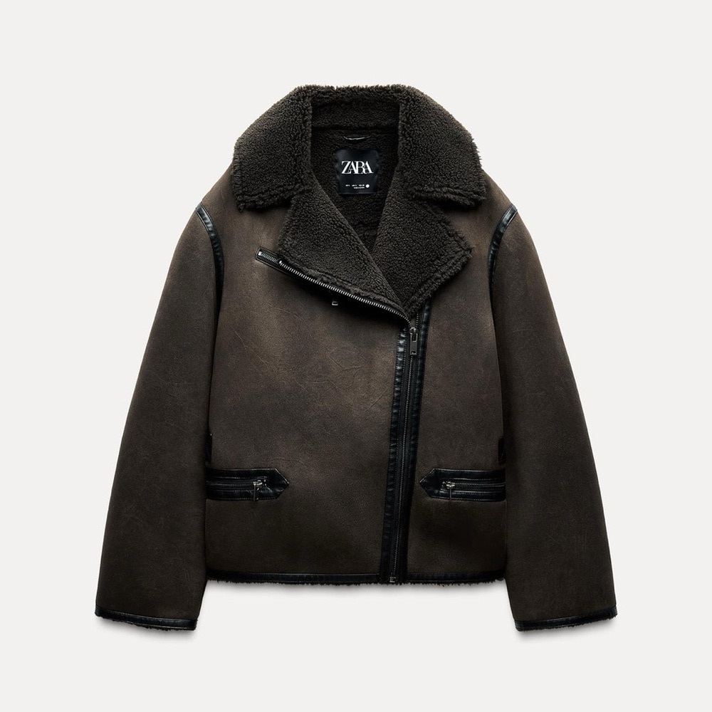 Zara double faced jacket